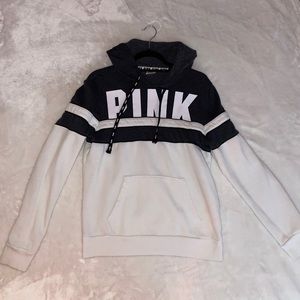 pink vs hoodie